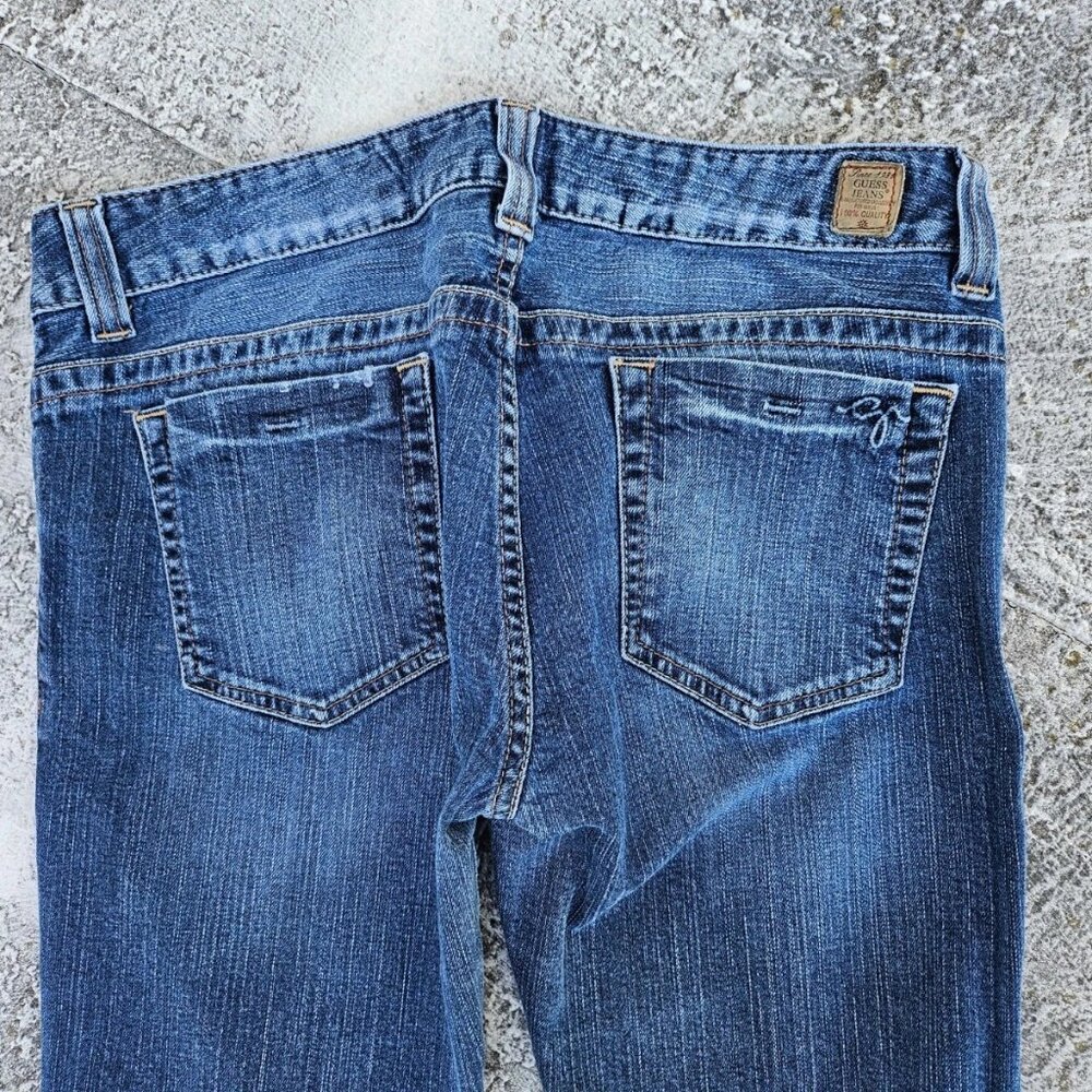 Guess Jeans Women Denim Jeans Blue Cotton Slim Fit Jean Size 30 - Picture 9 of 13